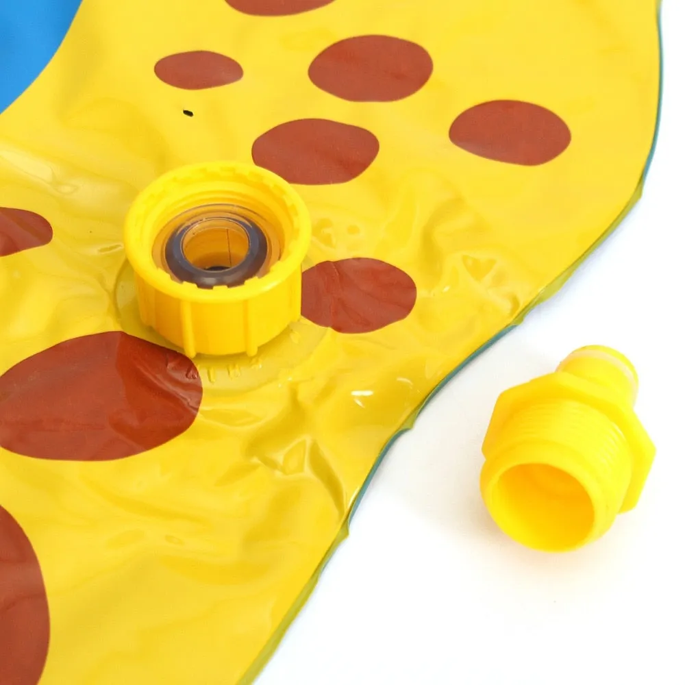 100cm Summer Children's Outdoor Play Water Games Beach Mat Lawn Inflatable Sprinkler Cushion