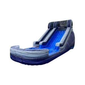 14 FT Elite Purple Inflatable Water Slide