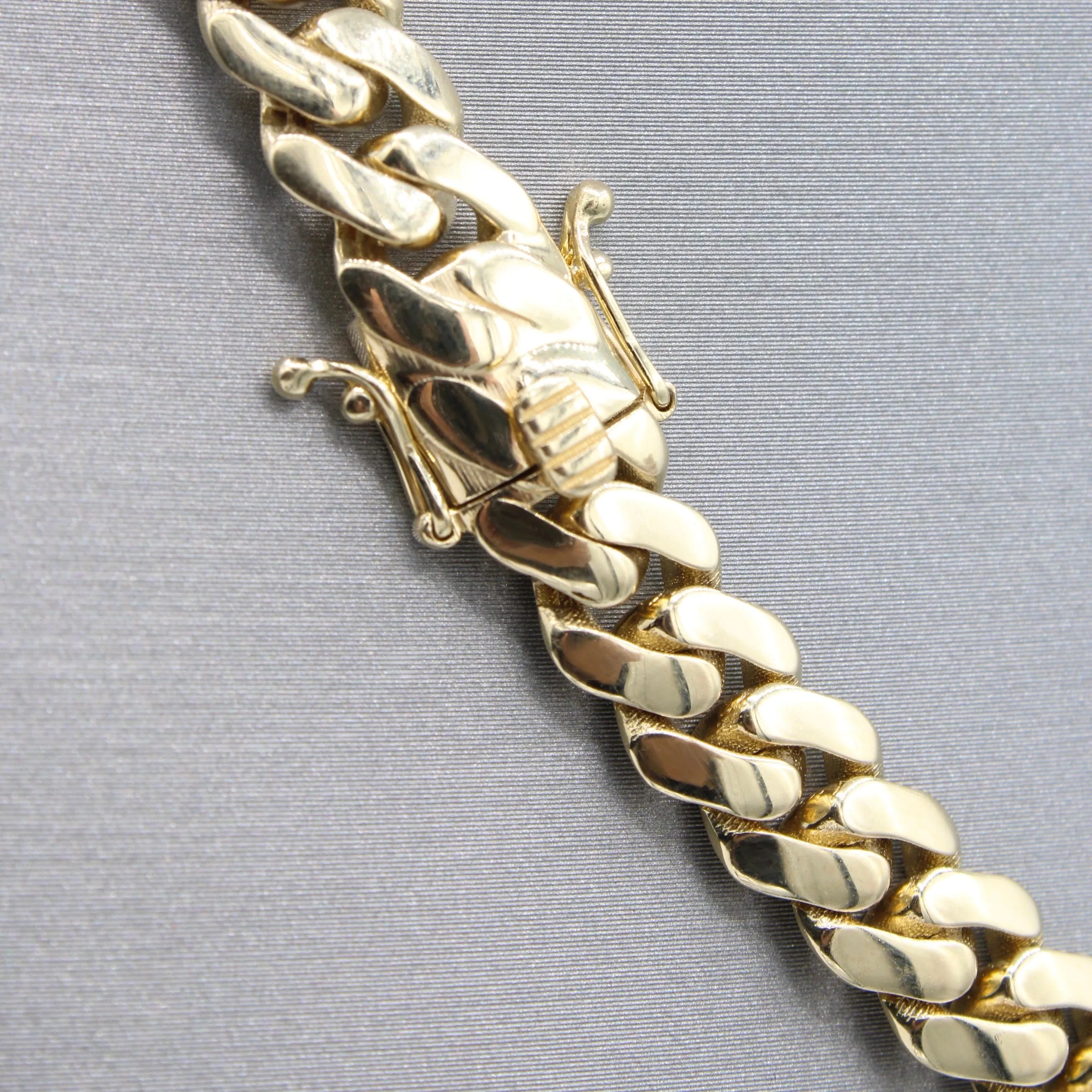14K Cuban Semi Solid Choker (8MM - 17" Inches) JTJ™