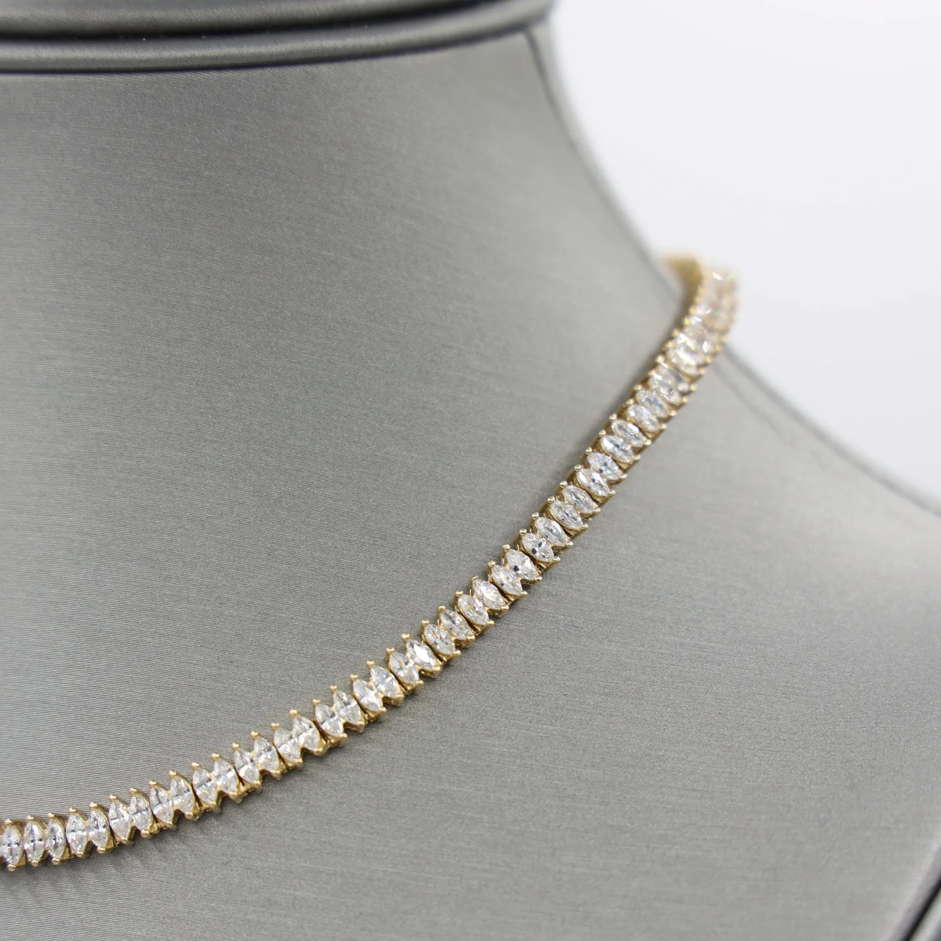 14K Fancy Tennis Chocker JTJ™