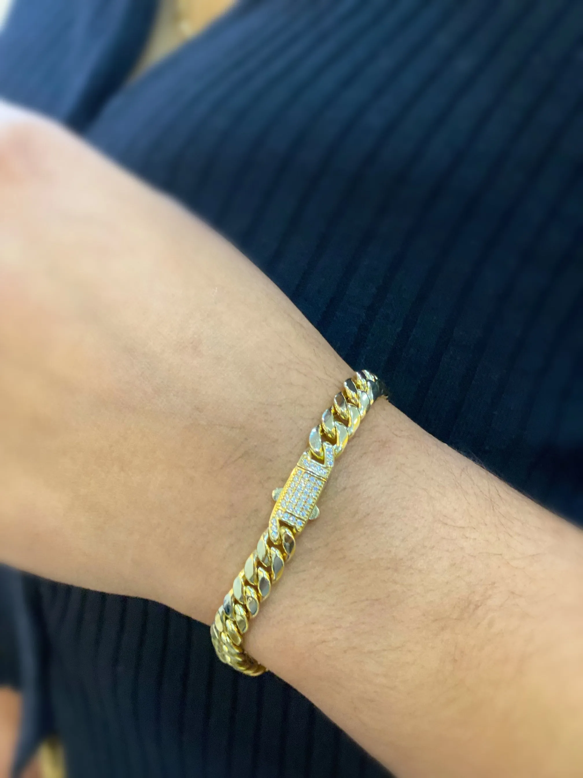 14k Hollow Choker & Bracelet Set (7 mm) JTJ™