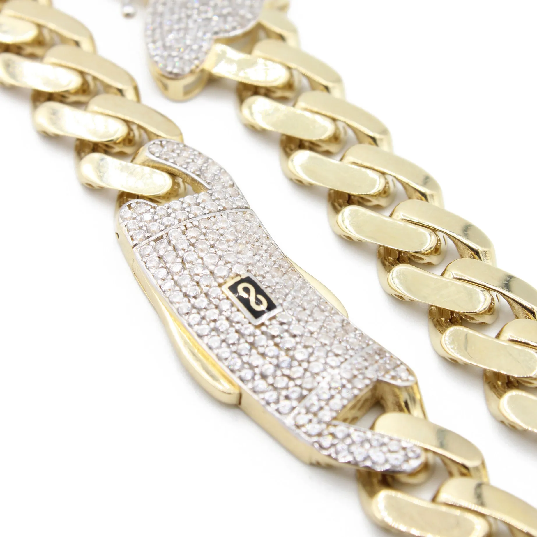 14k Hollow Cuban Butterfly MONACI Choker (9MM / 18” Inches) JTJ™