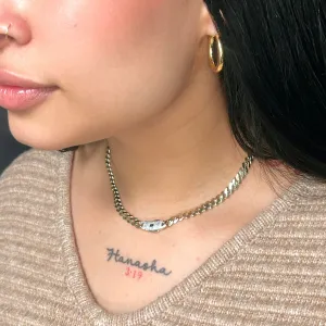 14k Hollow Cuban MONACI Choker (6MM / 16” Inches) JTJ™