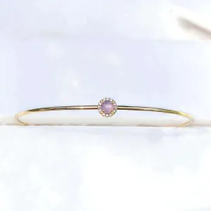 14K Star Sapphire Diamond Cuff in Yellow Gold