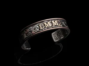 14k Wire Cuff, Two Ways