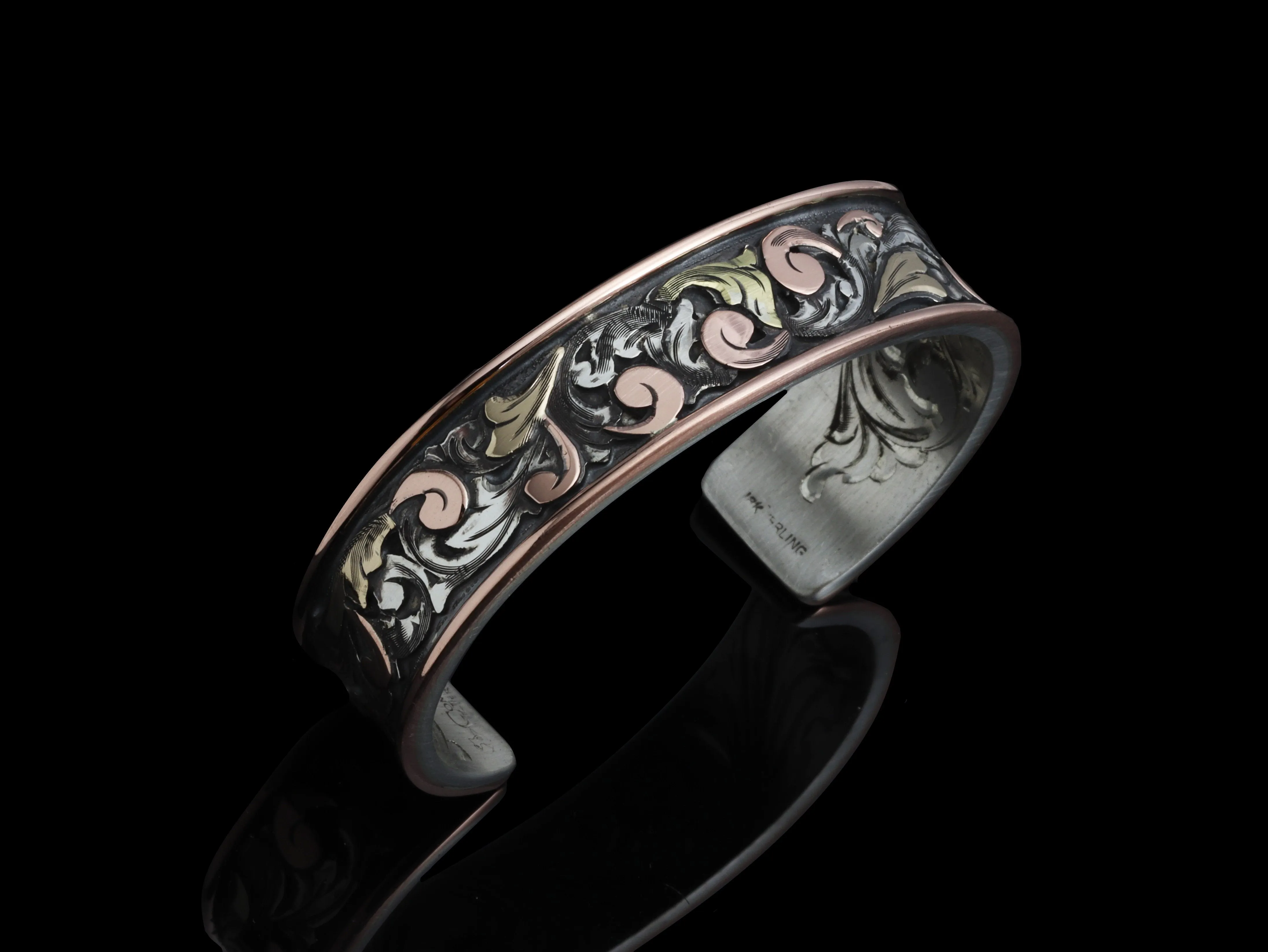 14k Wire Cuff, Two Ways