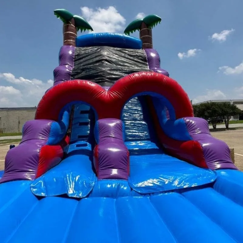 15'H Purple Water Slide Dura-Lite Wet n Dry