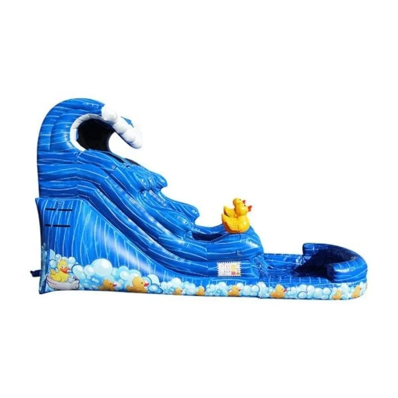16 FTDuck Inflatable Water Slide in Blue