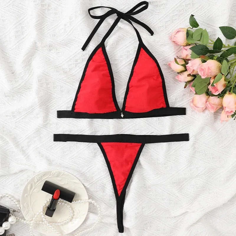 2024 Sexy Micro Bikini Set: Brazilian Thong Swimsuit for Women