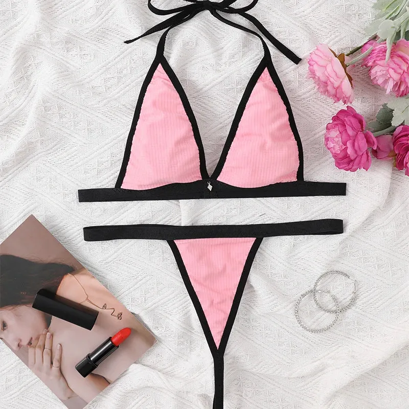 2024 Sexy Micro Bikini Set: Brazilian Thong Swimsuit for Women