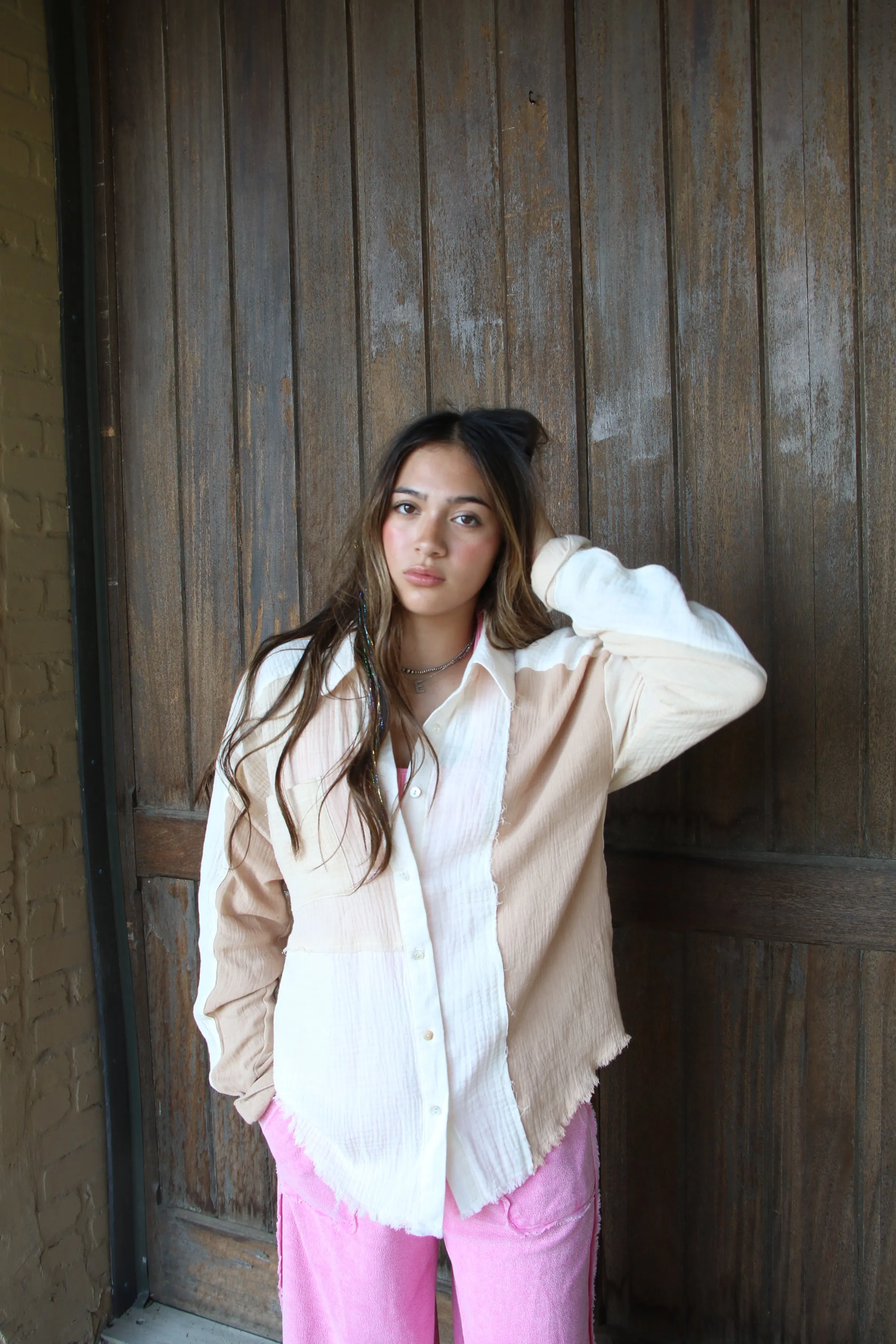 2232 CREAME MIX BLOCK TOP
