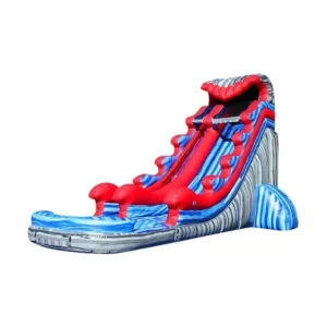 22ft Wave Runner in Red and Blue