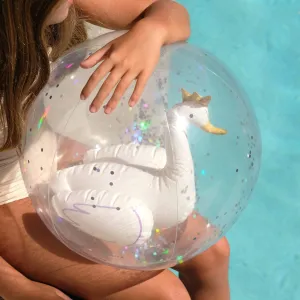 3D INFLATABLE BEACH BALL PRINCESS SWAN