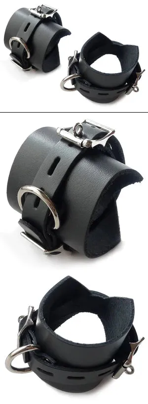 3" Locking/Buckling Ankle Cuffs