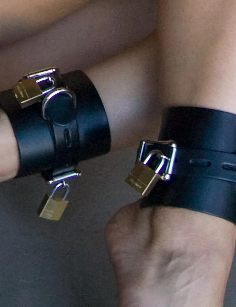 3" Locking/Buckling Ankle Cuffs
