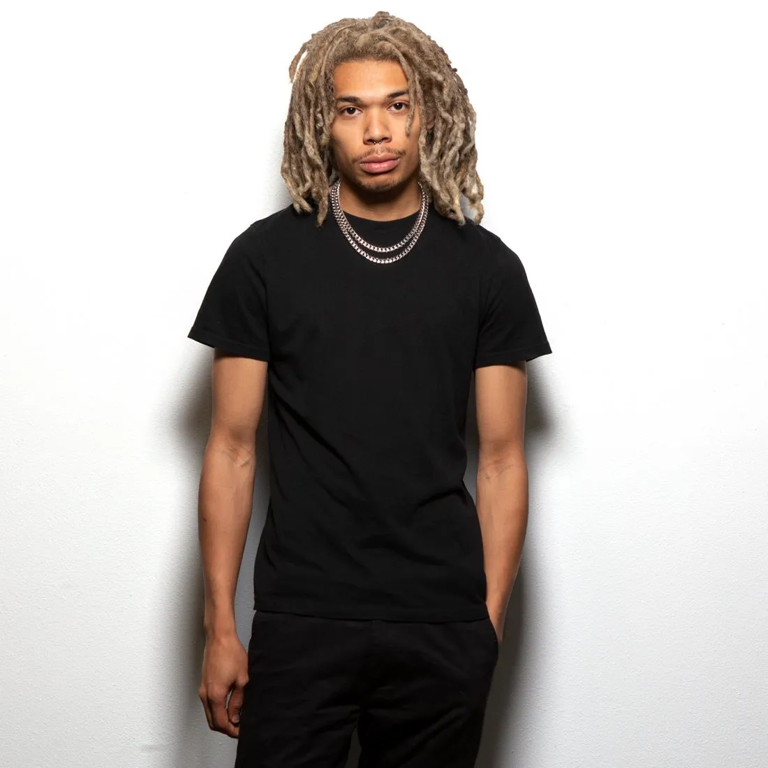 8mm Miami Cuban Link Chain Choker Set