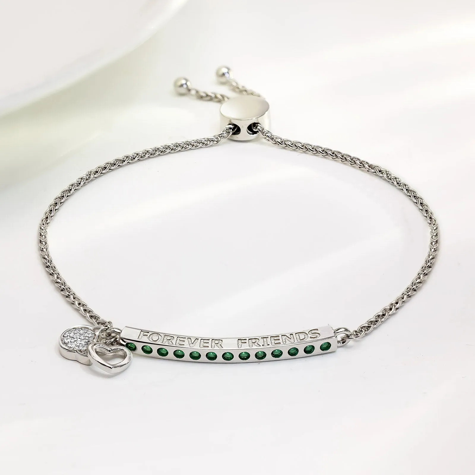 925 Sterling Silver BFF Friendship Bracelets