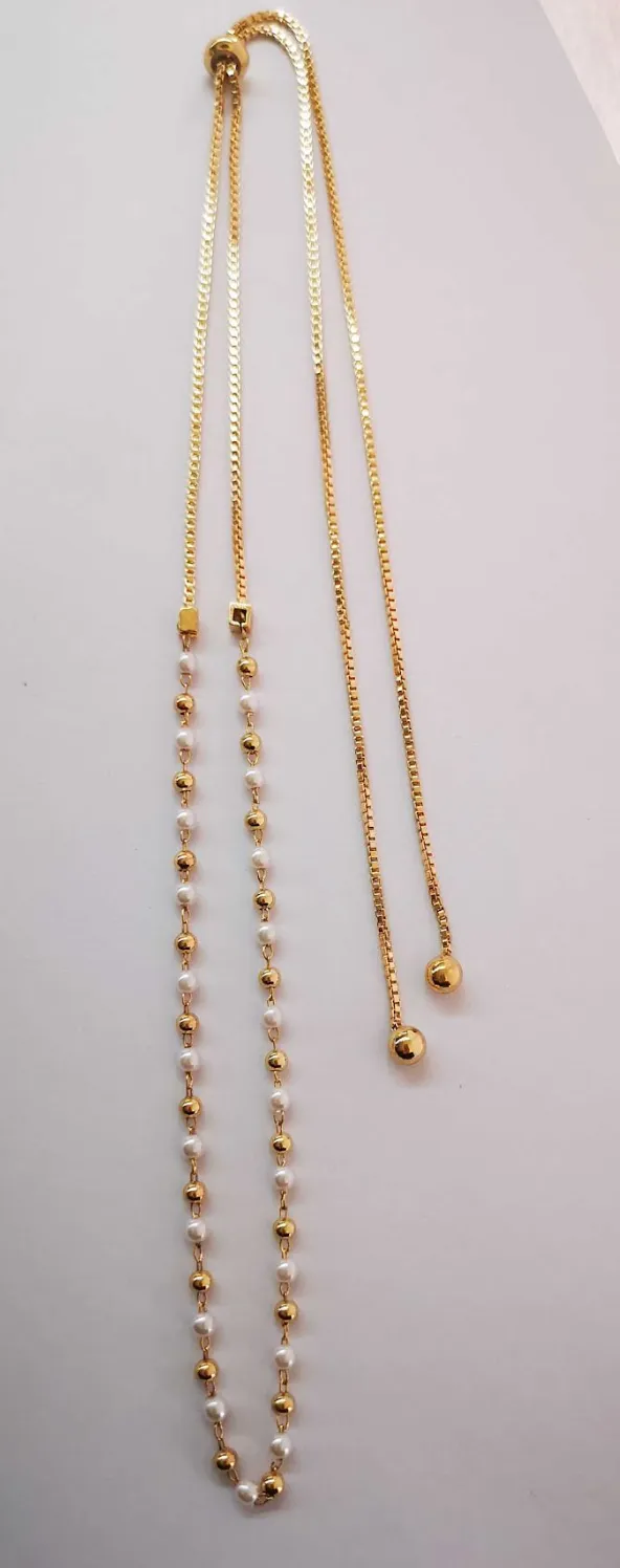 Adjustable Box Chain Necklace