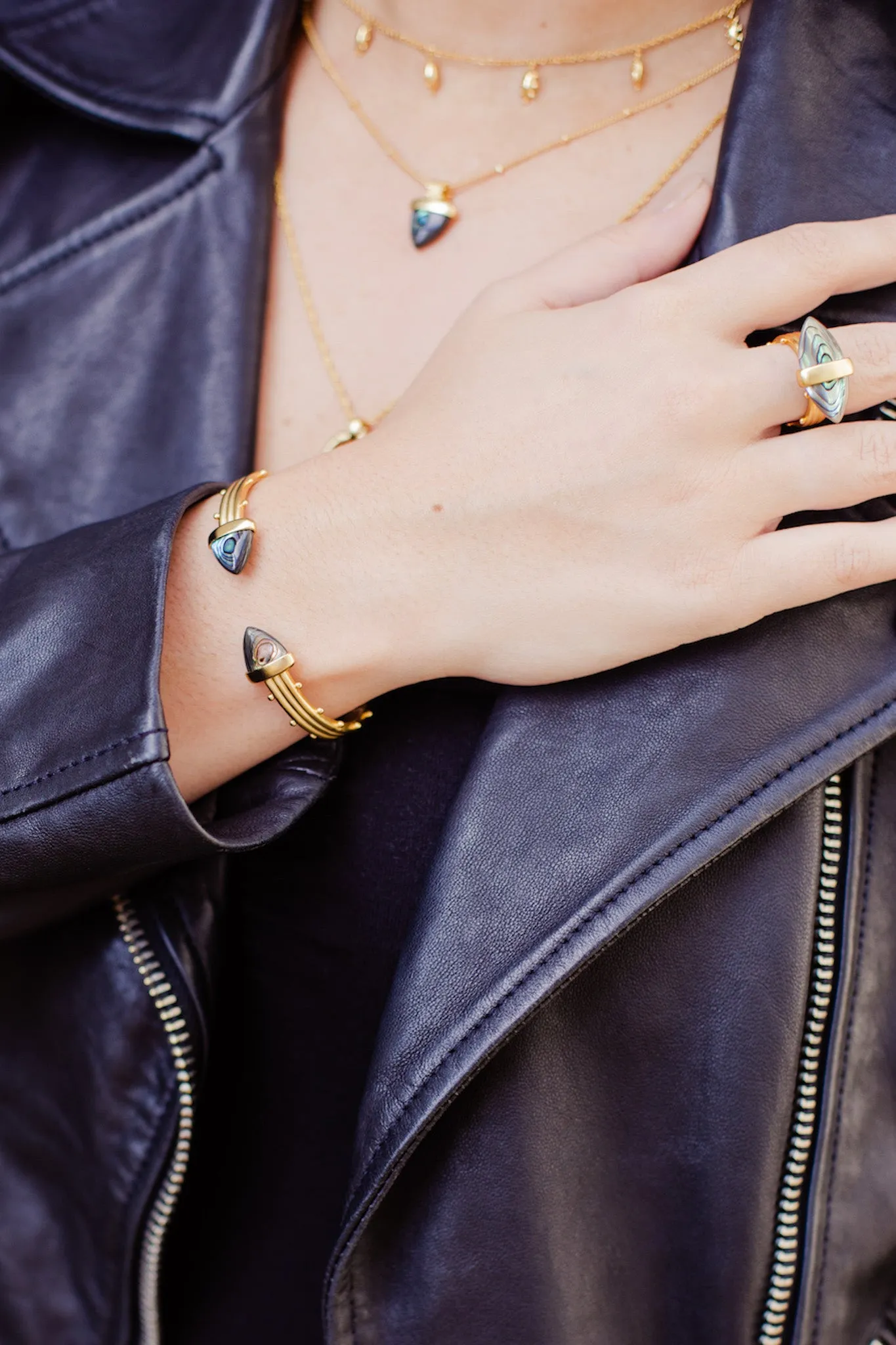 Aegean Cuff, Abalone
