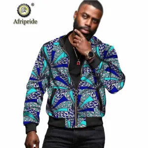African Dashiki Print Men's Jacket