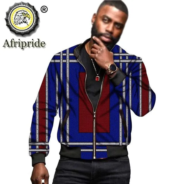 African Dashiki Print Men's Jacket
