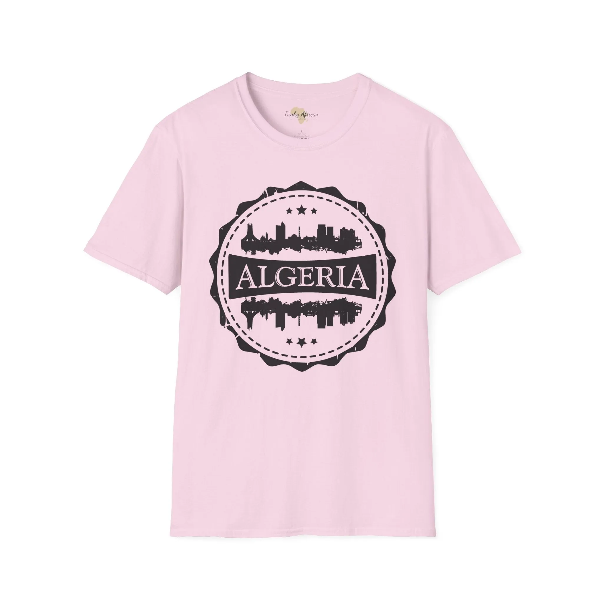 Algeria Stamp unisex tee