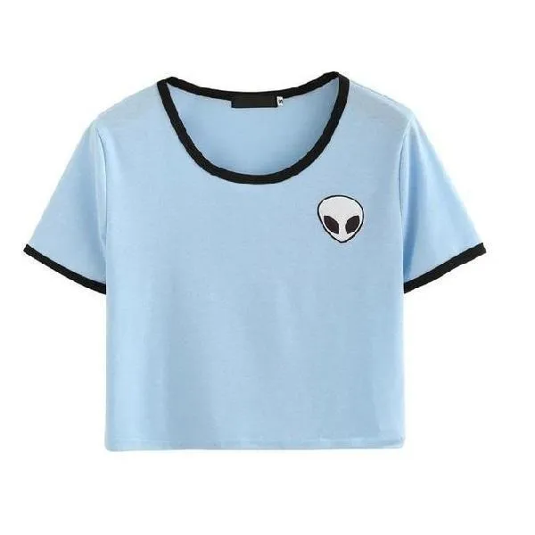 Alien Crop T-Shirt
