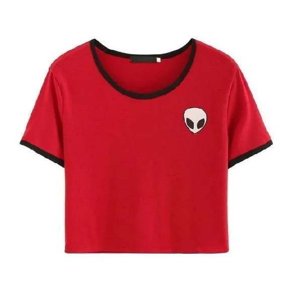 Alien Crop T-Shirt
