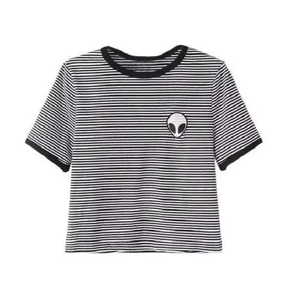 Alien Crop T-Shirt