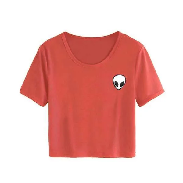 Alien Crop T-Shirt