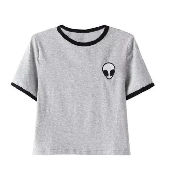 Alien Crop T-Shirt
