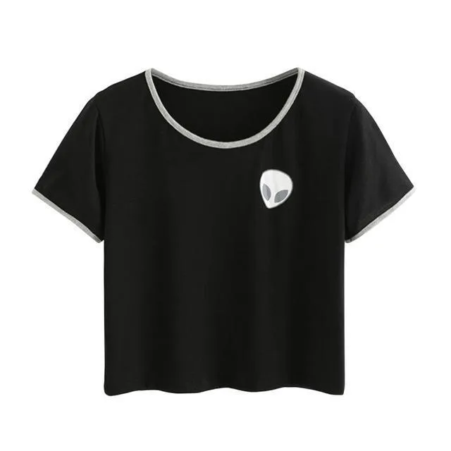 Alien Crop T-Shirt