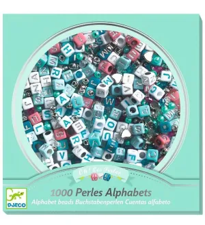 Alphabet Beads - Silver