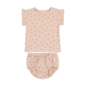 Analogie Summer Print Toddler Set - Tulip