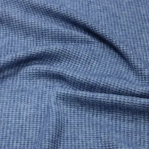 Angora Gianni Jersey Knit Fabric Denim 150 cm