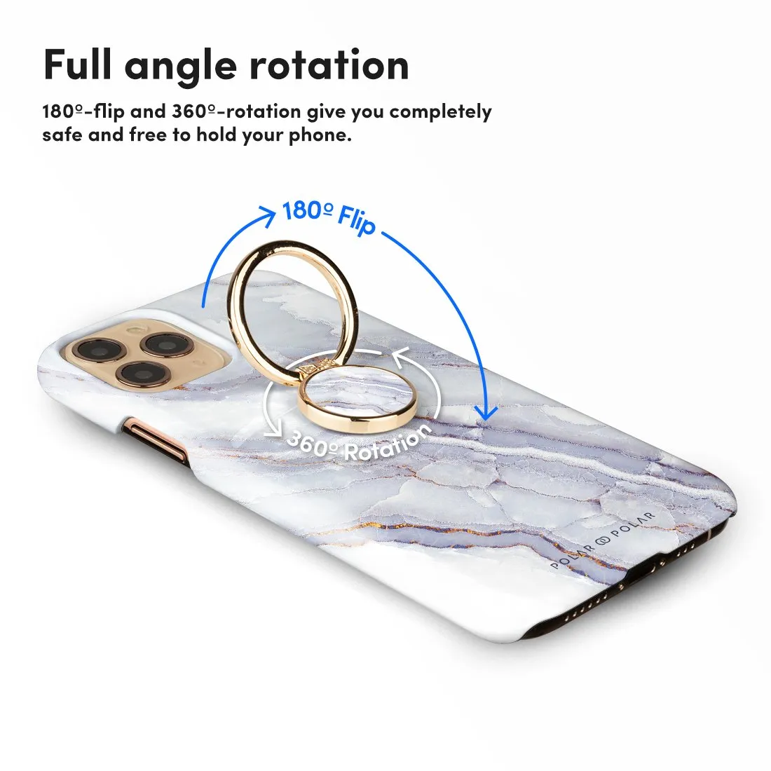 Arctic Ocean | Custom Phone Ring Holder  (Non-MagSafe)
