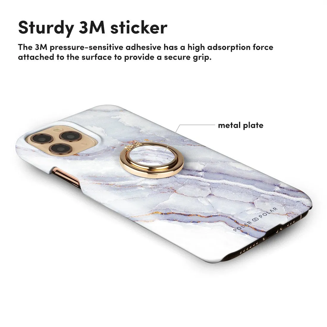 Arctic Ocean | Custom Phone Ring Holder  (Non-MagSafe)