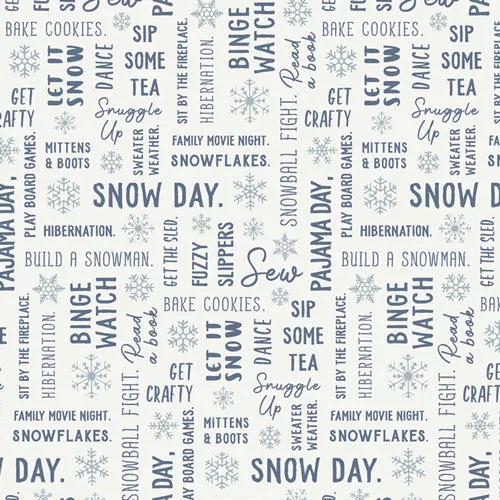 Art Gallery Fabrics Snow Day 12 Fat Quarters Bundle FQW-SND