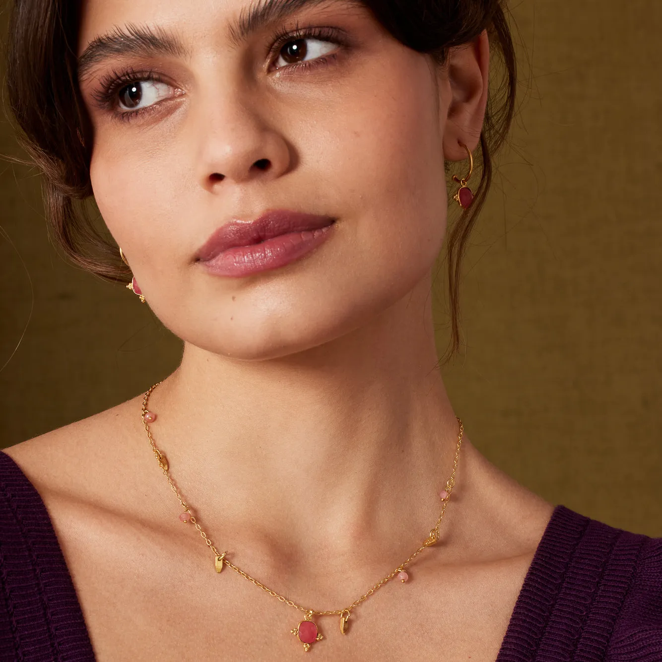 Asia Necklace Pink
