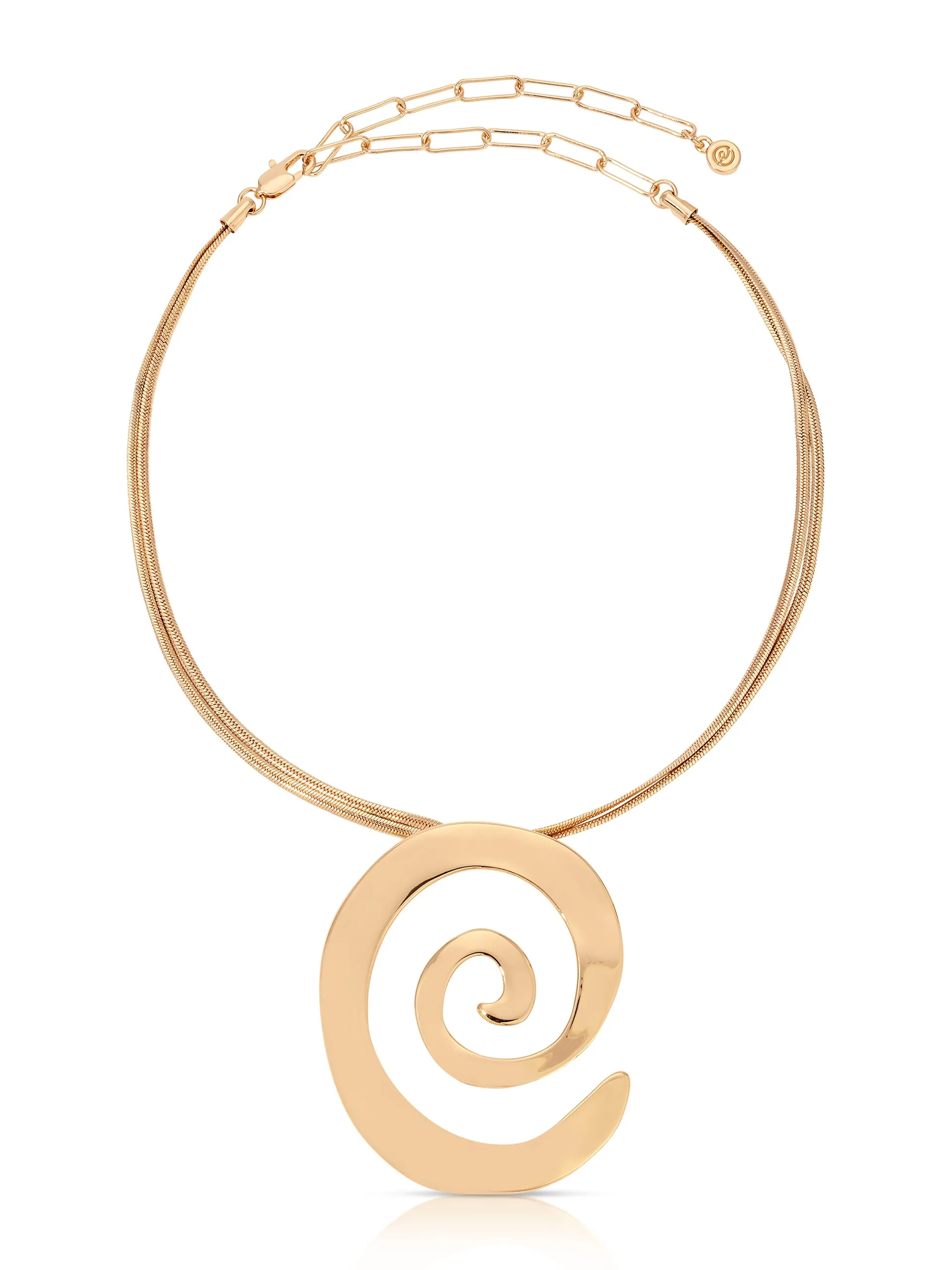 Aura Swirl Necklace