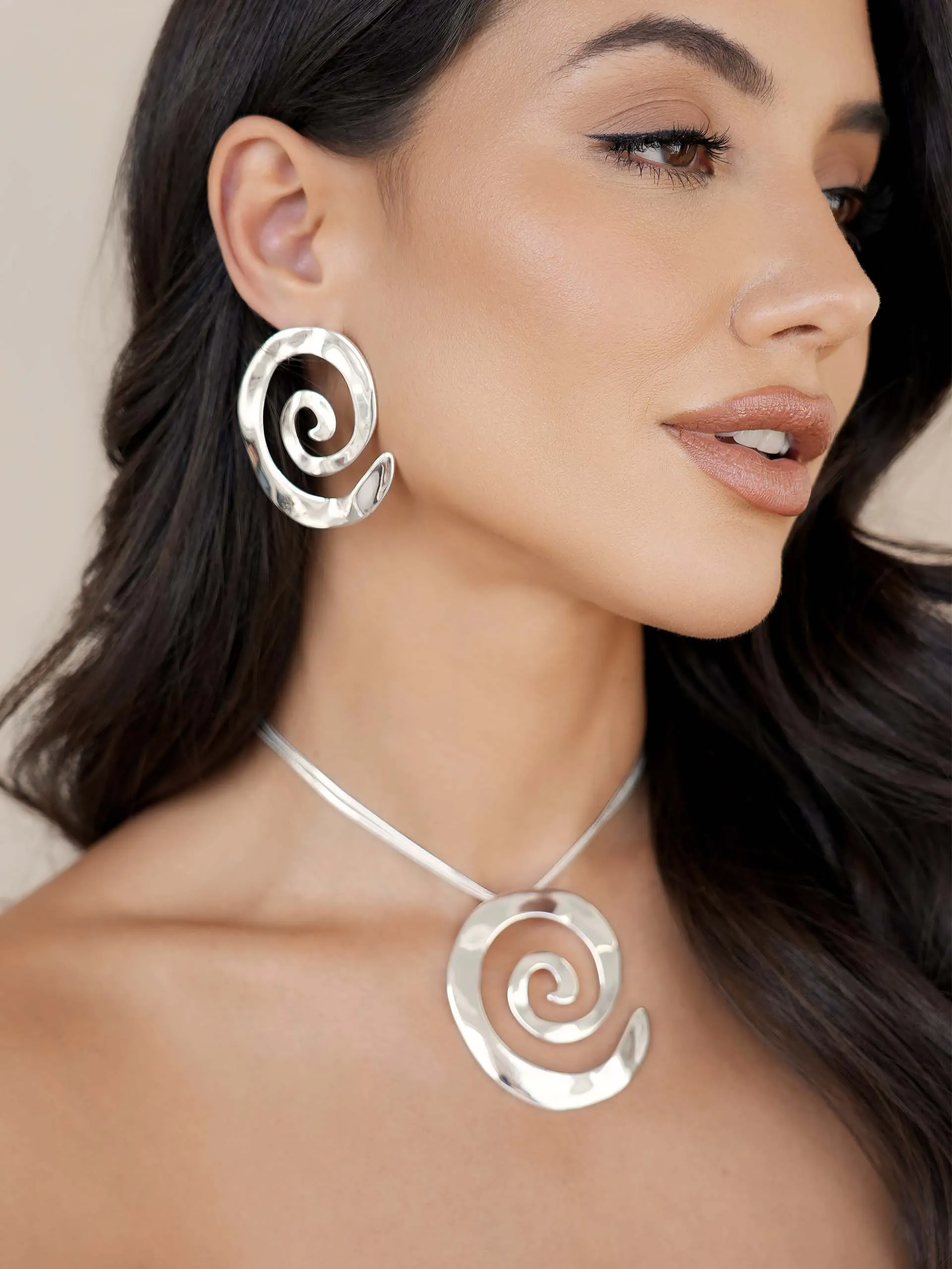 Aura Swirl Necklace