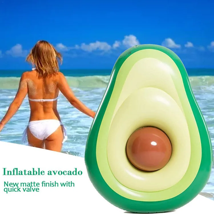 Avocado Inflatable Swimming Beach Ring Float Toy