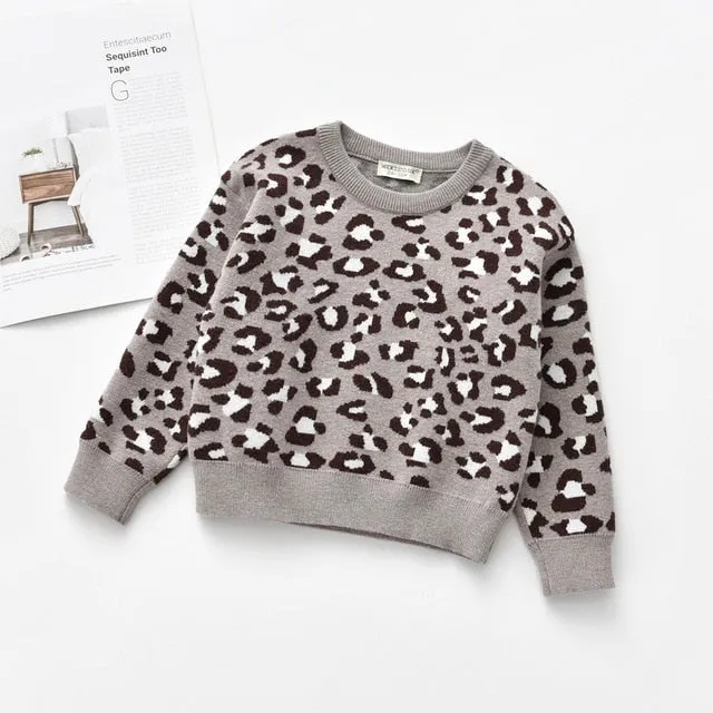 Baby & Toddler Leopard Print Pullover