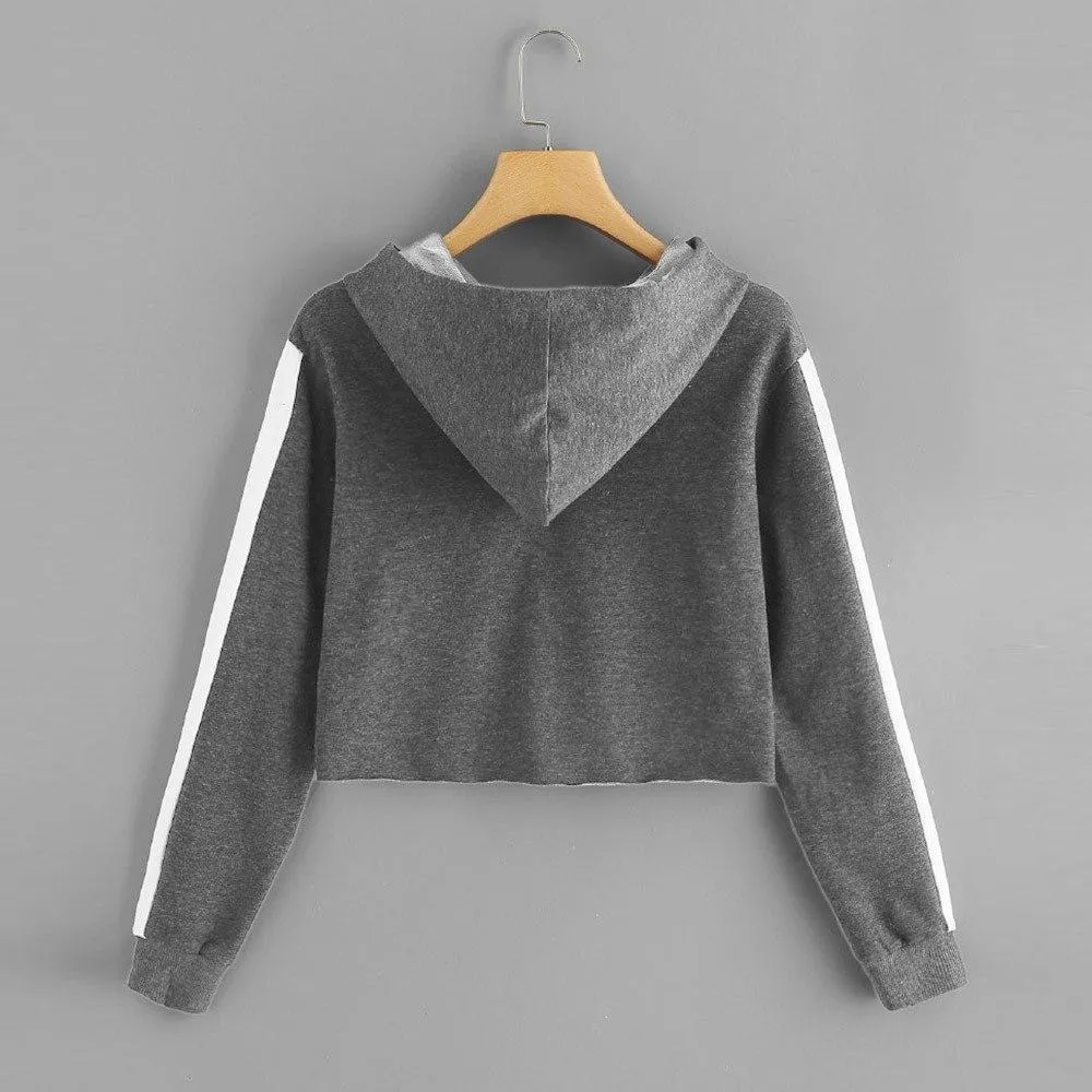 'Baby Girl' Crop Hoodie