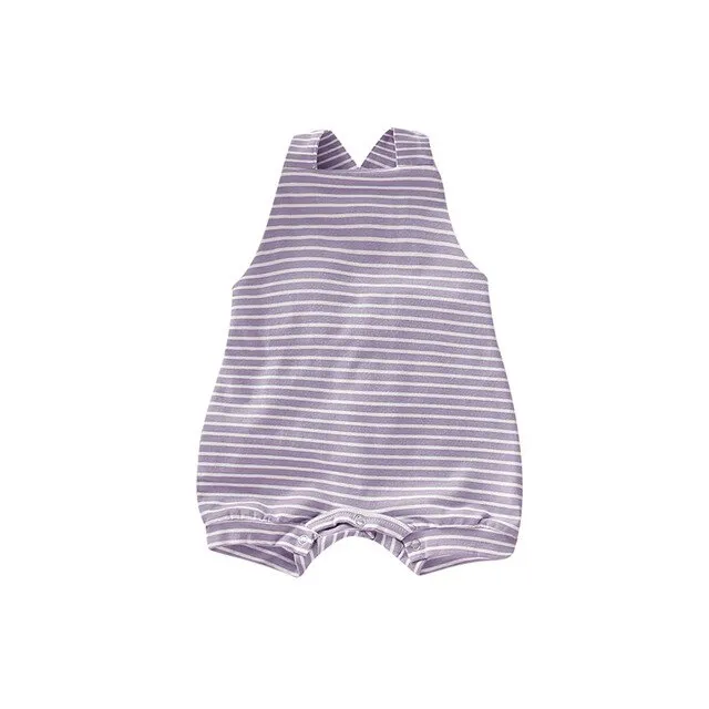 Baby Striped Romper Summer Sleeveless