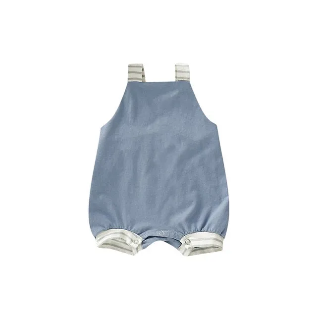 Baby Striped Romper Summer Sleeveless