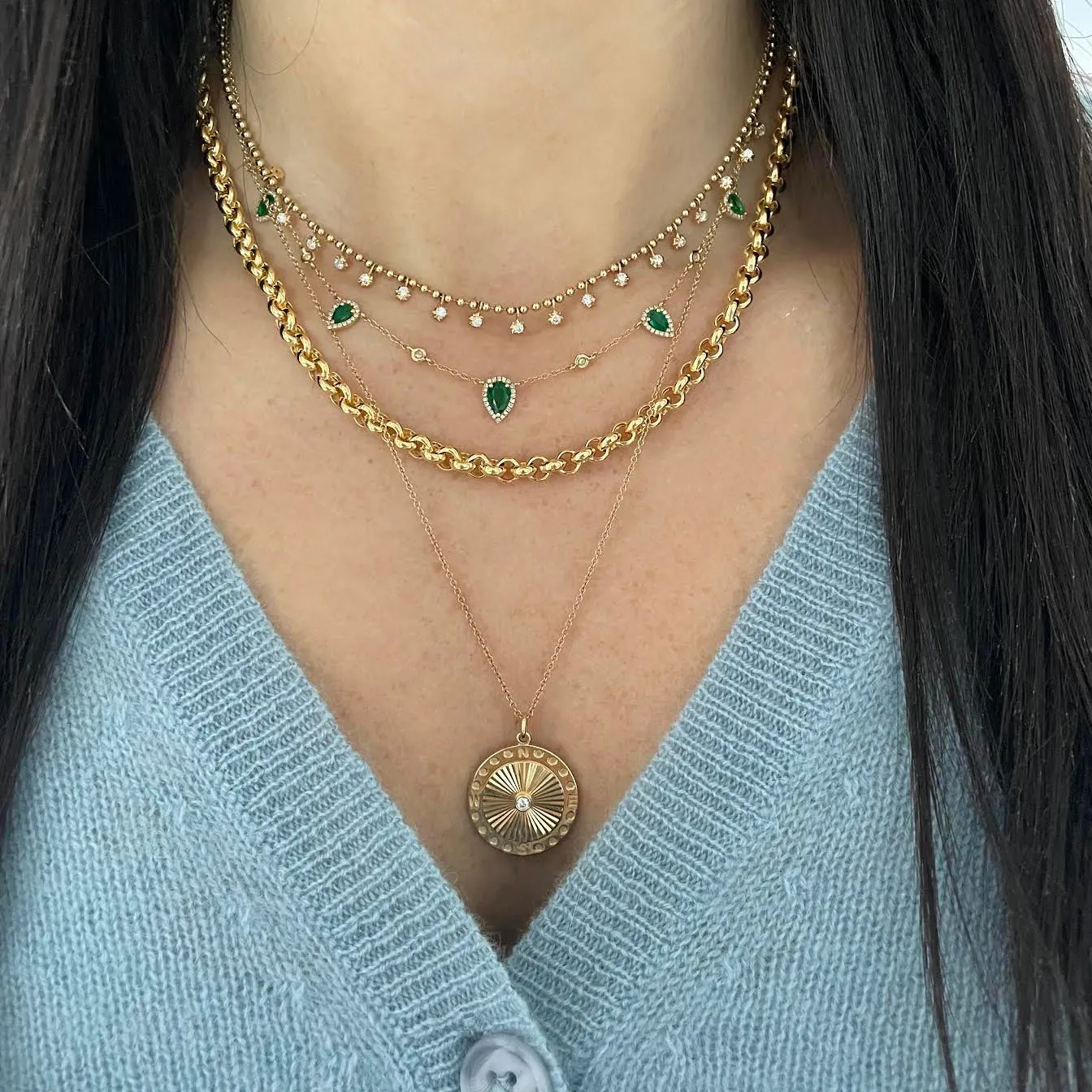 Ball Chain Shaker Choker