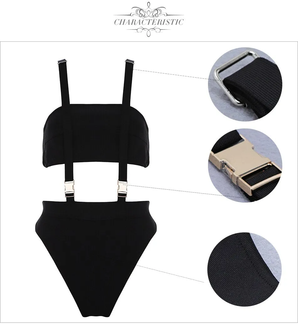 Bandage Bikini Sexy Club Party Bodysuits
