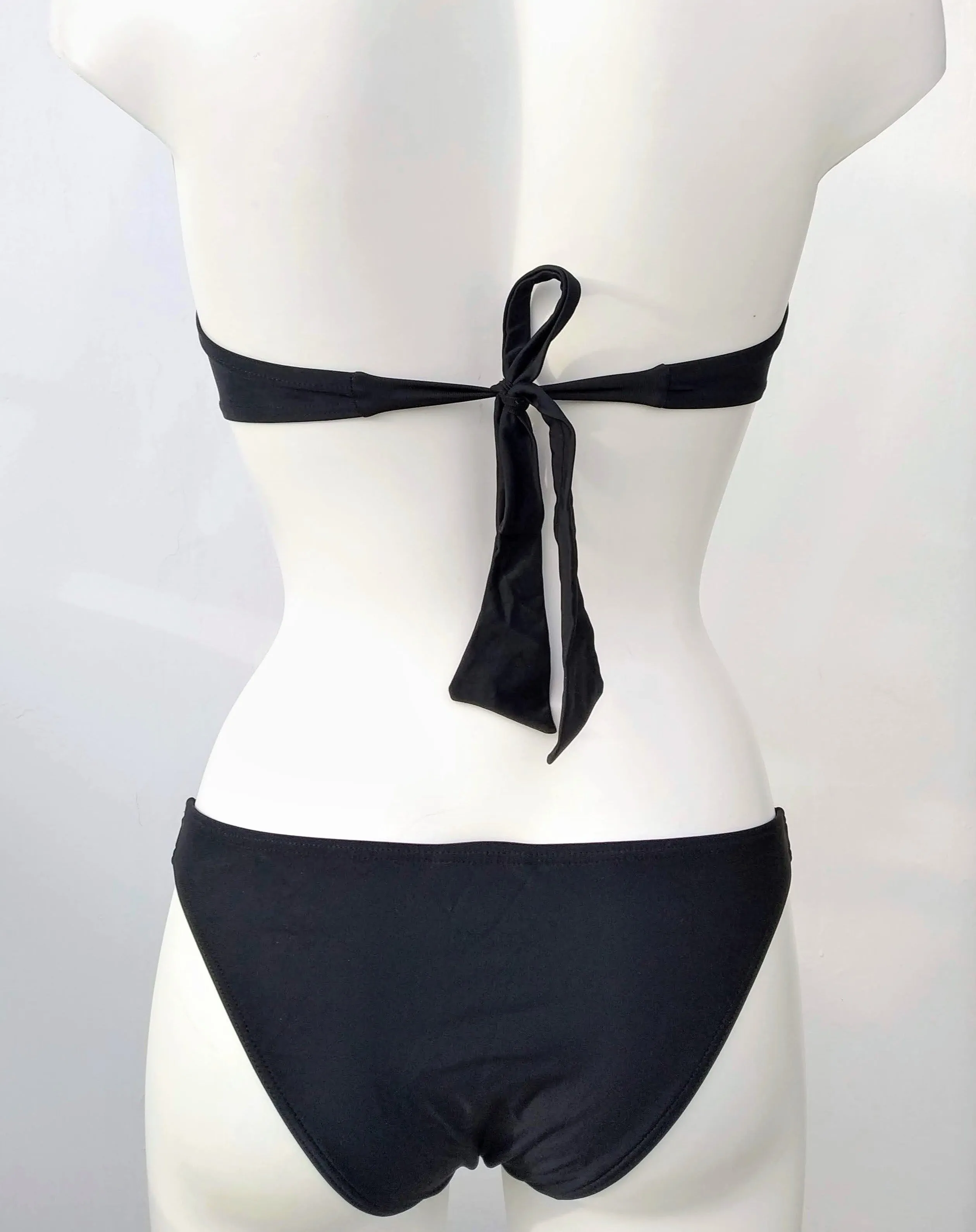 Bandeau Bikini set with Sparkling Stones