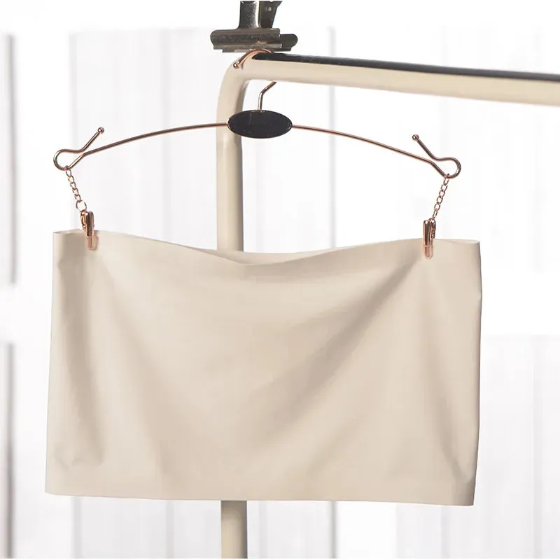 Bandeau Top Solid Breathable Strapless Bra Bandeau Soft Seamless Women Casual Tank Crop Tops Summer Women Modal